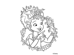 Cute Free Printable Fancy Nancy Disney Junior Coloring Pages for Kids